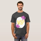 MSP パープル Tシャツ (正面フル)