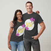 MSP パープル Tシャツ (ユニセックス)