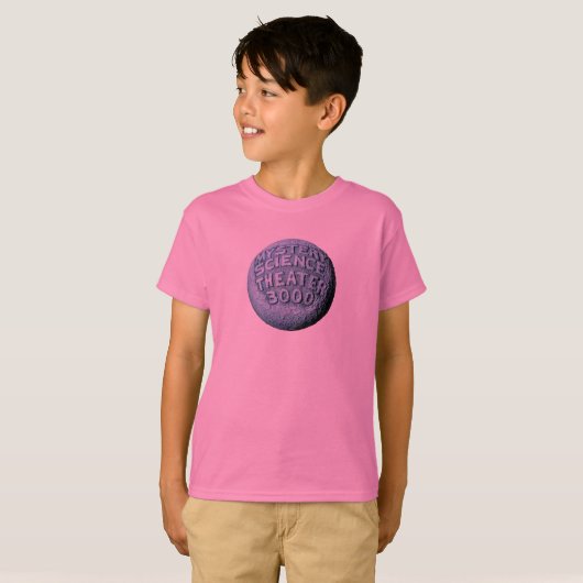 MST3KムーンTシャツ（ピンク） Tシャツ (正面フル)