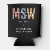 MSW社会カスタム業務修士レトロ卒業 缶クーラー (正面)