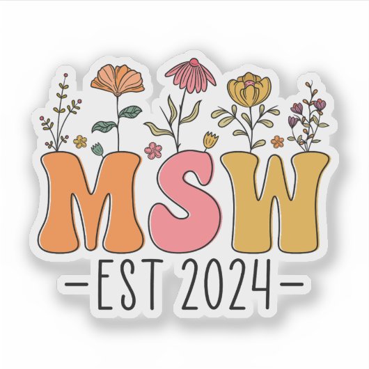 Msw est 2024 シール (正面)