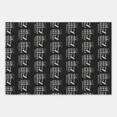 MSW Master’s Degree Master of Social Work Graduate ラッピングペーパーシート (正面3)