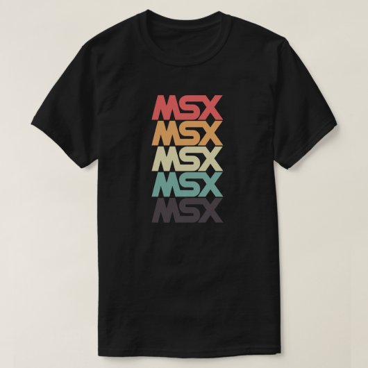 MSX Tシャツ (デザイン正面)