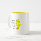 MTのひよこ ツートーンマグカップ (正面左)