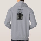 MTのスエットシャツ-ジェット機を飛ばしたい気がします パーカ (裏面)