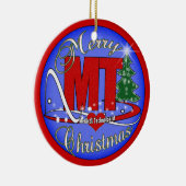 MTの医学の科学技術者のクリスマスのオーナメントの実験室 セラミックオーナメント (右)