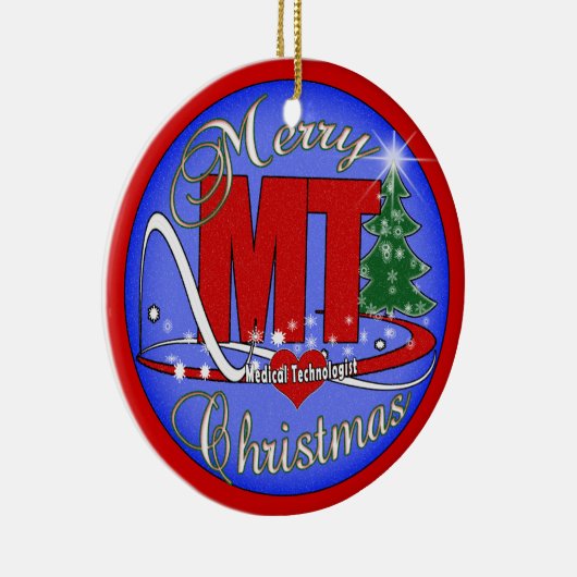 MTの医学の科学技術者のクリスマスのオーナメントの実験室 セラミックオーナメント (右)