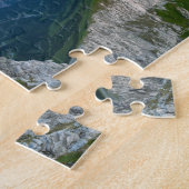 mtの日の出。 lechtaler 4のfalschkogel、 ジグソーパズル (側面)