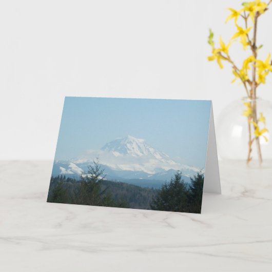 Mtの雨カード カード (黄色い花)