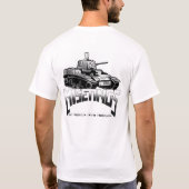 MTは"糸にごろごろ鳴ります" Tシャツ (裏面)