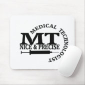 MTスローガンNICEおよび精密な医学研究所の技術 マウスパッド (マウス)