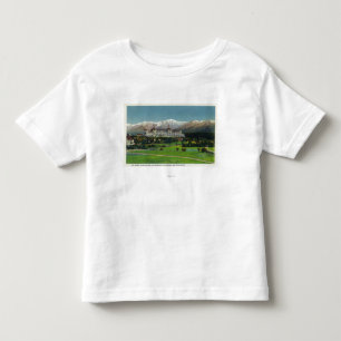 Mtワシントン州のホテル、大統領のな範囲の眺め トドラーTシャツ