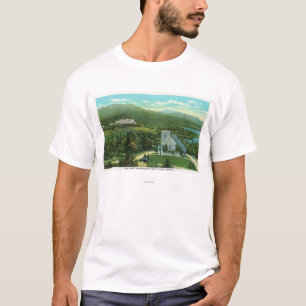 Mtワシントン州のホテル、Stickneyのチャペルの眺め Tシャツ