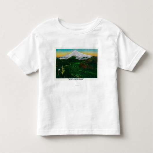 Mt.サンディの川、ORMtからのフード。 フード、または トドラーTシャツ (正面)