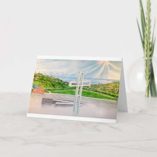 MT.ソウルダッド、LA JOLLA、カリフォルニア カード (正面)