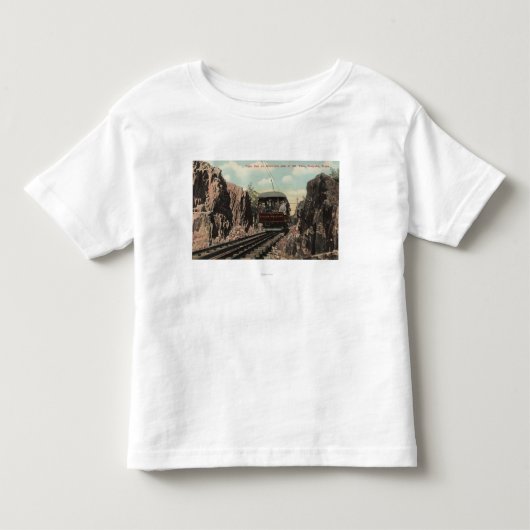 Mt.トムで切られる石 トドラーTシャツ (正面)