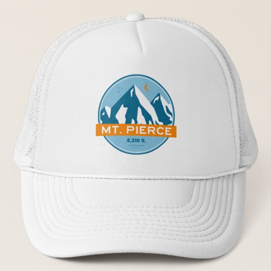 Mt.ピアース ニューハンプシャー 星 月 キャップ (正面)