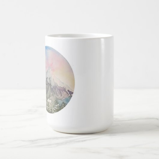 Mt.フードの日の出 コーヒーマグカップ (中央)