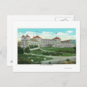 Mt.ワシントンホテルのクローズアップ外観 ポストカード (正面/裏面)