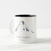 Mt.ワシントン州のマグ ツートーンマグカップ (正面左)