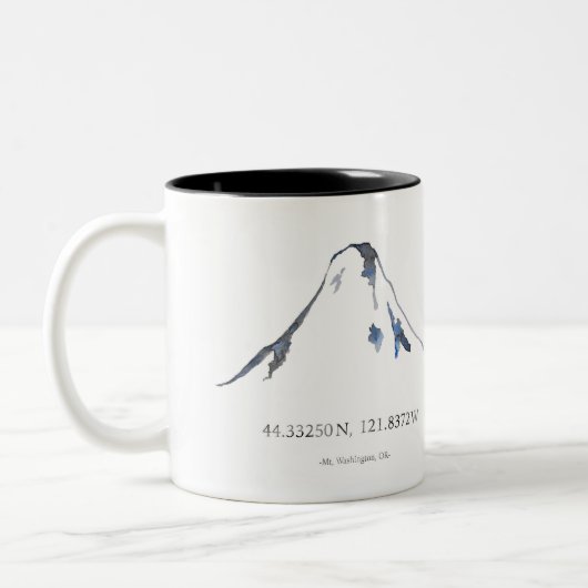 Mt.ワシントン州のマグ ツートーンマグカップ (左)