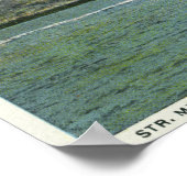 Mt.ワシントン汽船,オシペ山脈ビュー ポスター (角)