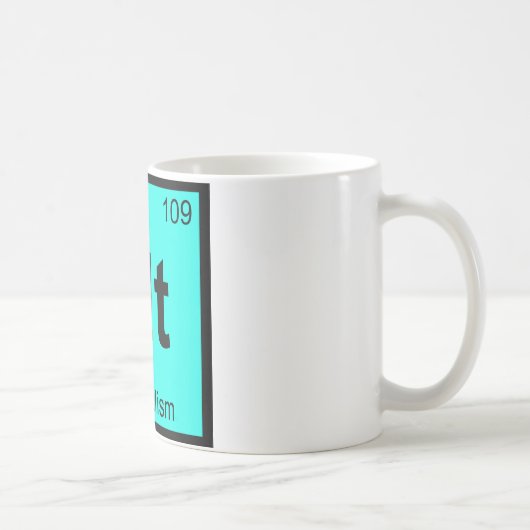 Mt - 唯物論 哲学 化学 シンボル コーヒーマグカップ (右)