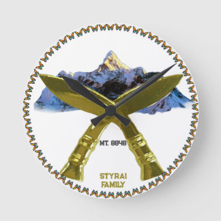 MT 8848 ラウンド壁時計