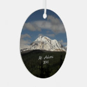 Mt. Adams Washington風景写真 メタルオーナメント (正面右)
