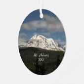 Mt. Adams Washington風景写真 メタルオーナメント (正面左)