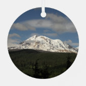 Mt. Adams Washington風景写真 メタルオーナメント (裏面)
