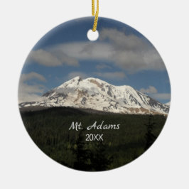 Mt. Adams Washington風景写真 メタルオーナメント