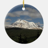 Mt. Adams Washington風景写真 メタルオーナメント (裏面)