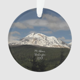 Mt. Adams, Washington Scenic Photoオーナメント オーナメント