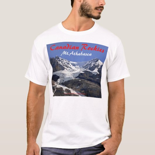 Mt. Athabascaのワイシャツ Tシャツ (正面)
