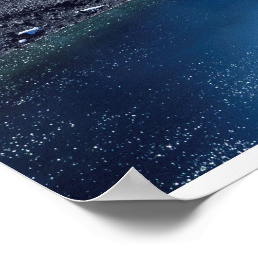 Mt Baker Summit – キャンバス印刷 ポスター (角)