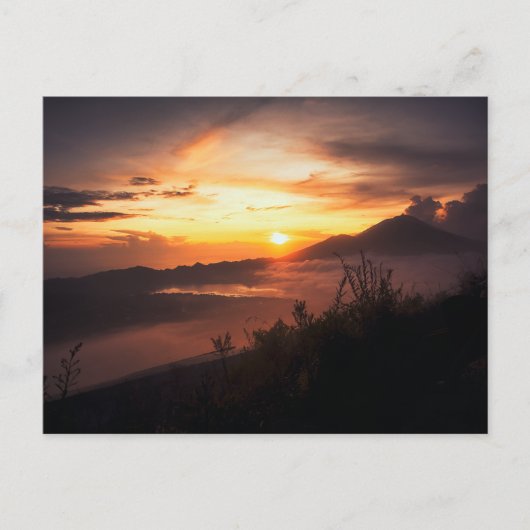 Mt. Batur ポストカード (正面)