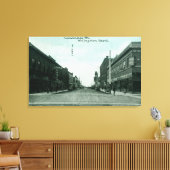 MT Callender StreetLivingstonのビュー キャンバスプリント (インサイチュ (リビング))