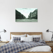 MT Callender StreetLivingstonのビュー キャンバスプリント (インサイチュ (寝室))