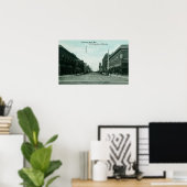 MT Callender StreetLivingstonのビュー ポスター (ホームオフィス)