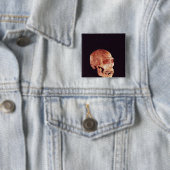 Mt Carmelで発見されるネアンデルタールのスカル 缶バッジ (インサイチュ)