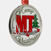 MT CHRISTMAS MEDICAL TECHNOLOGIES LAB メタルオーナメント (右)