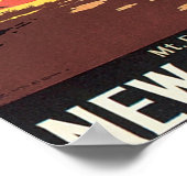 Mt Egmontニュージーランド旅行ポスター ポスター (角)