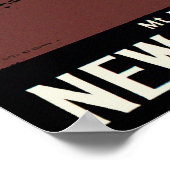 Mt Egmont New Zealand ポスター (角)