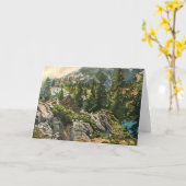 Mt Elwell カード (黄色い花)