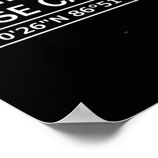 Mt Everest Base Camp Coordinates  ポスター (角)