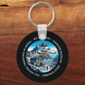 Mt Everest Namche Bazaar Tea House Trekking Nepal  キーホルダー (正面)