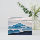 "Mt. Fuji from South Alps"(南アルプスからの富士山)日本 景色 自然風景 ポストカード (スタンド正面)