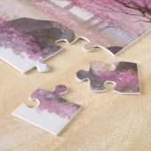 Mt. Fuji in Bloom – Sakura Puzzle ジグソーパズル (側面)