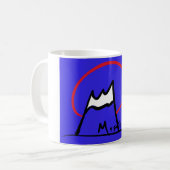 Mt.fuji japan コーヒーマグカップ (正面左)